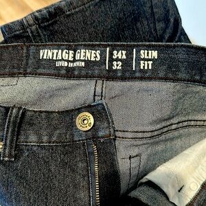 Vintage Genes 1891 Slim Fit Denim W34 L32, gently used Men's Jeans